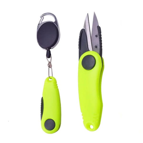 Accessori per la pesca Kit di attrezzi per nodi rapidi a forma di gamberetti in acciaio inossidabile per pesci, forbici, taglierina per taglierina, pinza per clipper 231206