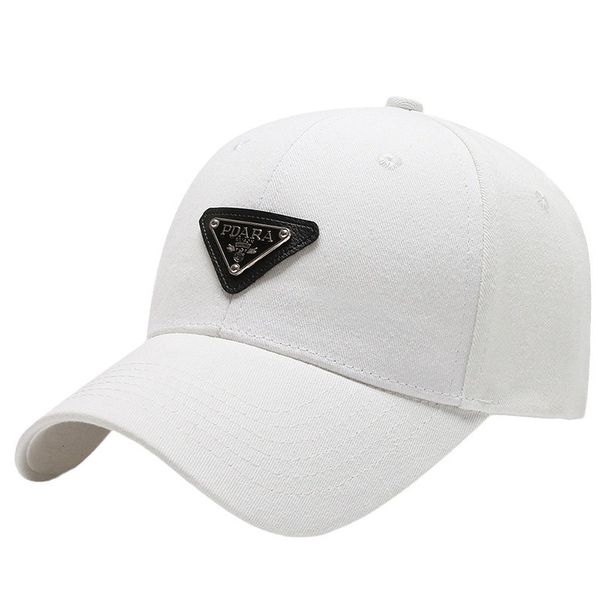 Sommer Freizeit Joker mit Sonnenschutz Herren Designer Cap Herren S Verstellbarer Druck Lässige Mode Zeitloses klassisches Dreiecksetikett