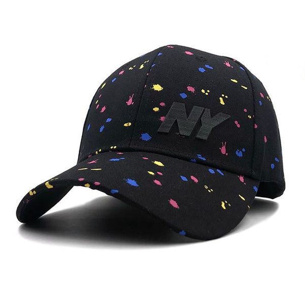 Novos bonés de beisebol casuais moda snapback chapéus homens mulheres ny bordado chapéu de hóquei para gorras impressão graffiti unisex cap254j