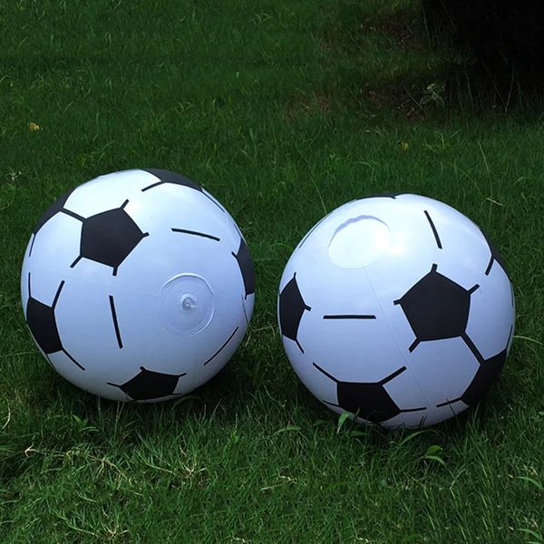 Palloncini per feste 4 pezzi 30 cm Giocattoli gonfiabili da calcio Piscina all'aperto Palloncini per acqua Pallone da spiaggia estivo Calcio per adulti Giocattoli per bambini 231206