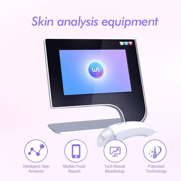 Outros equipamentos de beleza 3 espectro espelho mágico analisador de pele facial monitor de umidade testador máquina lcd llfa