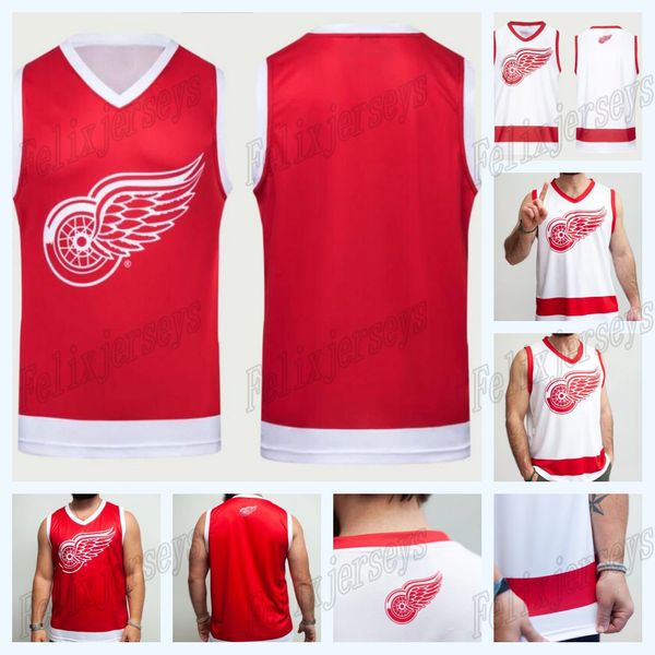 Detroit Red Wings Christoffer Ehn Maglie da hockey Robby Fabbri Robby Fabbri Sam Gagner Dylan Larkin Dylan Larkin Adam Erne