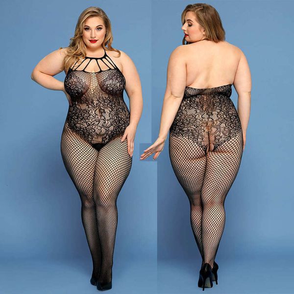 Bodysuit şeffaf seksi vücut stokları siyah açık kasık kadın iç çamaşırı erotik iç çamaşırı porno kostümleri