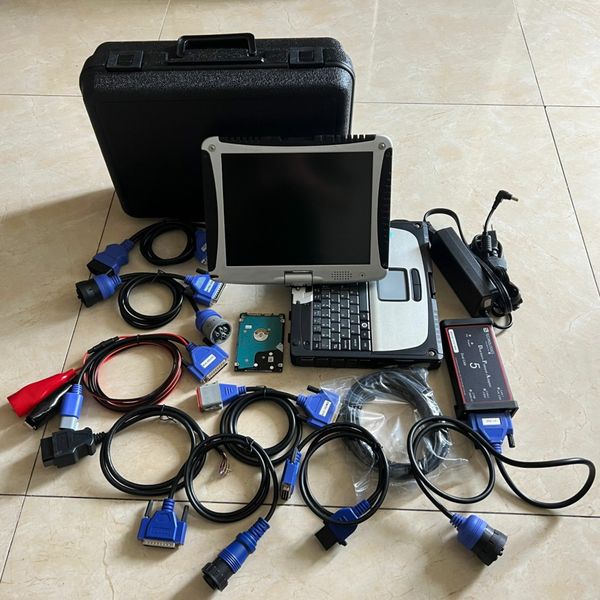 strumenti pesanti per camion Adattatore protocollo dpa5 Dearborn Nessun collegamento USB bluetooth hdd/ssd nel laptop cf-19 i5 set completo