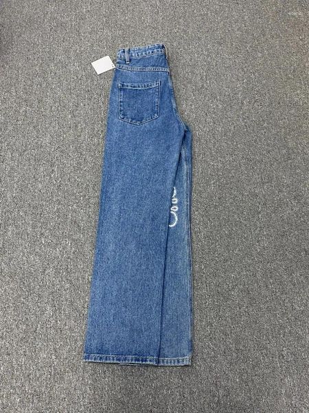 Frauen Jeans 2023 Beiläufige Gerade Denim Hose Hosen Für Frauen Sexy Vintage Blau Jean Hosen Frau Böden Luxus Hohe qualität