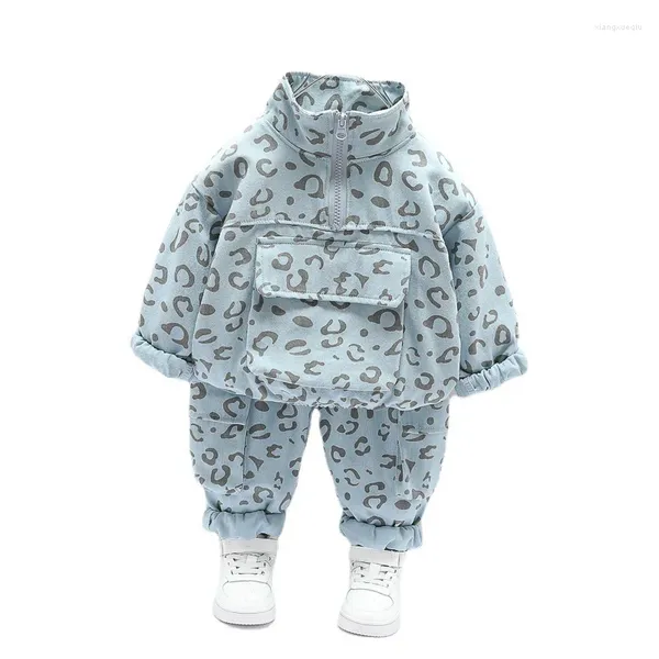 Kleidung Sets Frühling Herbst Kinder Casual Kleidung Baby Jungen Mädchen Jacke Hosen 2 Teile/sätze Kinder Kleinkind Infant Baumwolle Sportswear