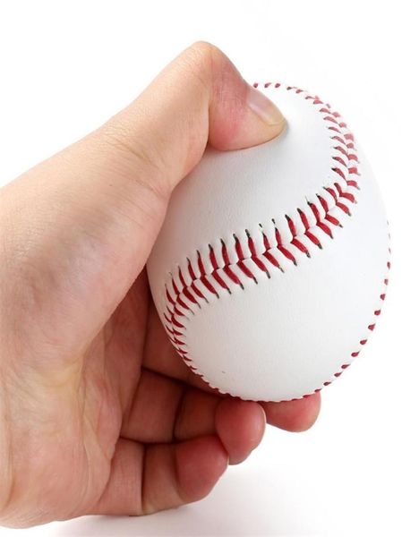Hochwertige 9 Zoll handgefertigte Baseballbälle, PVC-Obermaterial, Gummi-Innenseite, weiche Baseballbälle, Softball-Bälle für Trainingsübungen, Baseballbälle 2810796