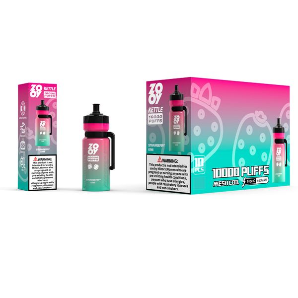 Склад в ЕС, слойка для чайника Zooy Vape 10000 15000 12000 затяжек Mega Bang Box Puff 12k вейпов одноразовая слойка Tornado 9000 Слойка-банан 15000 Vape Pen 2% 5% 0%