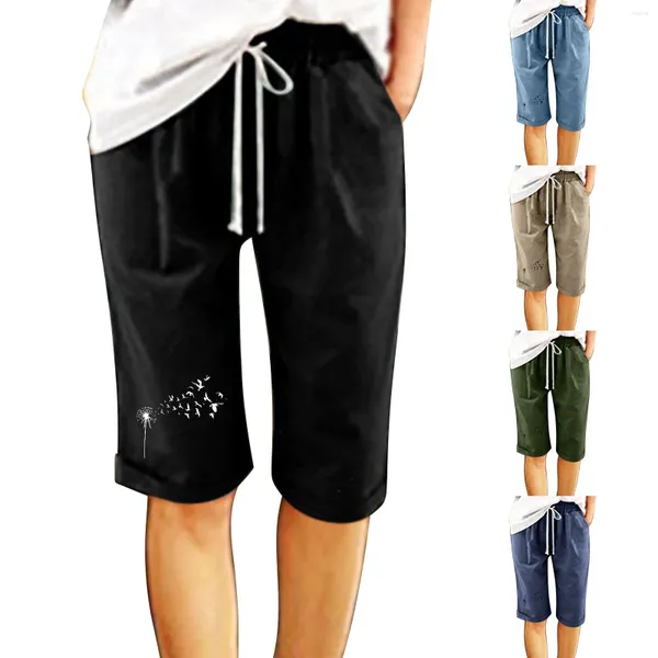 Активные шорты Классические брюки для женщин Деловые повседневные спортивные штаны с высокой талией Женский комбинезон