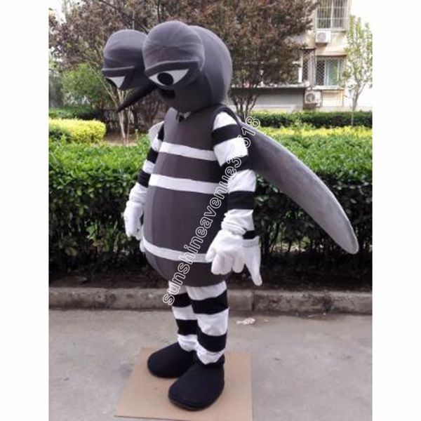 Nuovo costume della mascotte delle zanzare adulte Personaggio dei cartoni animati a tema Carnevale Unisex Halloween Birthday Party Fancy Outdoor Outfit per uomini e donne