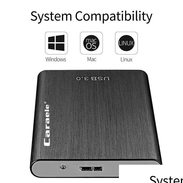 Discos rígidos externos HDD 2.5 1 TB 1 TB 2 TB Dispositivo de armazenamento Disco rígido para computador portátil HD USB 3.0 Drop Delivery Computadores Networkin Dh7Sj