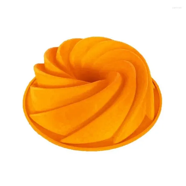 Backformen 3D Big Swirl Form Silikon Butter Kuchen Form Küche Form Werkzeuge Für Bäckerei Gericht Backformen Form Pan Fach