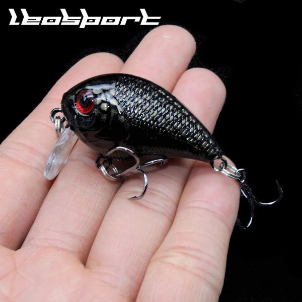 Esche esche marca realistica VIB richiamo di pesca galleggiante 4CM 8G Ami da pesca Pesce Wobbler Attrezzatura Crankbait Artificiale Giappone Esca dura 231207