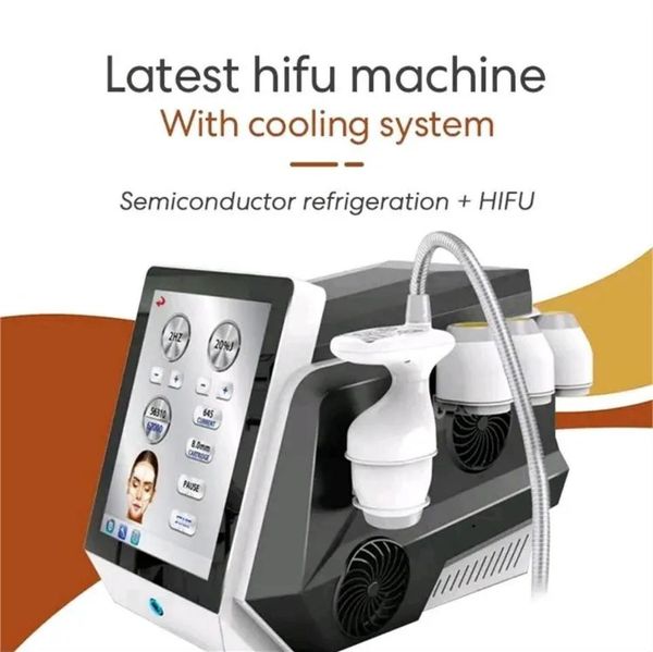 2024 CRYO Hifu Winkle Removal Machine Face Lifting Skin Rejuvenation Beauty Machine