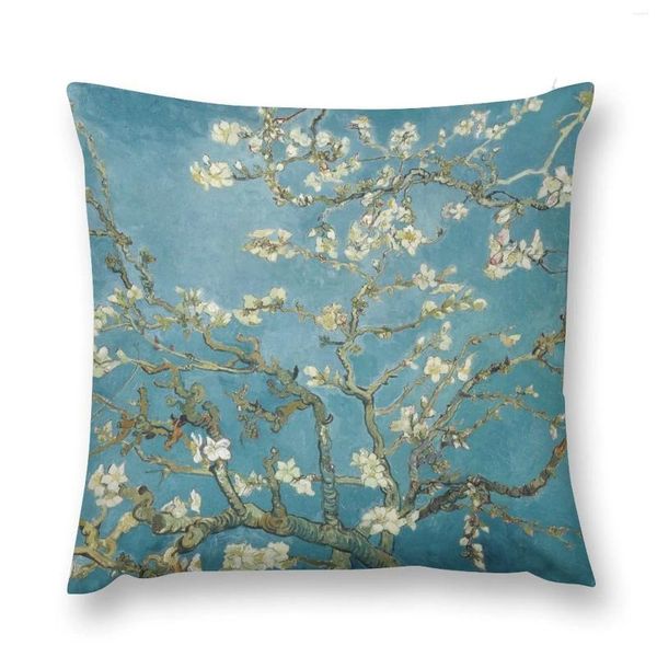 Travesseiro Flor de Amêndoa Fronhas para capa de sofá S Fronha
