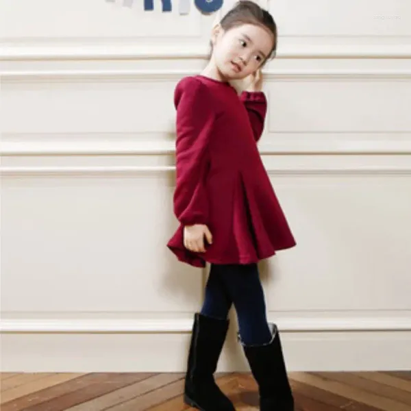 Jacken 2023 Winter Warm Woolen Mantel Jacke Mantel Verdickt Mädchen 1-6 Jahre Alt Beibei Koreanische Version Mode Kinder kleidung