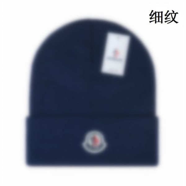 Berretto di design di lusso Berretto con teschio Lettera unisex Lettera ad alta elasticità Berretto con cappuccio lavorato a maglia casual per esterni Cappello caldo multicolor Moda Beanie bello N-13