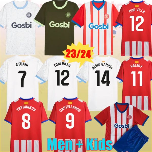 5a Top 23 24 Girona FC Soccer Jerseys 2023 2024 RCD Mallorca Abdon Aleix Garcia Baba Sanchez Ales B. Dari oborja Samu Saizc Футбол T Shirthome в гостях треть