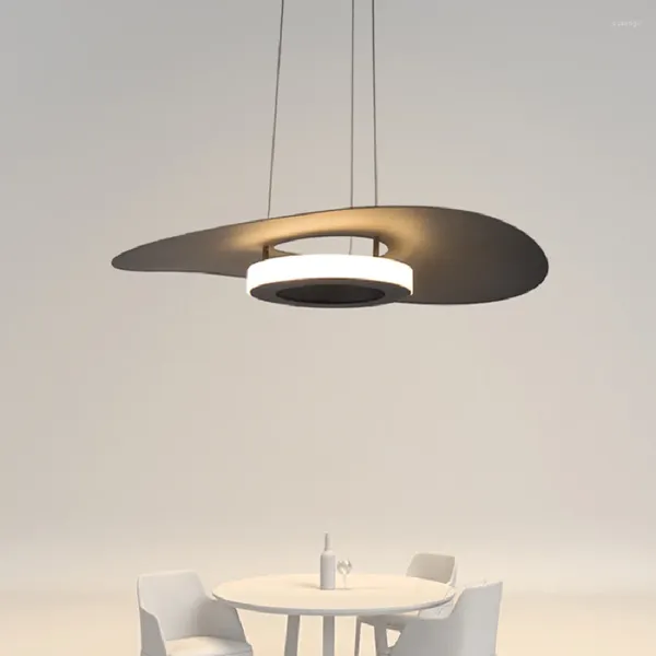 Pendelleuchten IWP Moderne Fliegende Untertasse Lampe Innen Kreatives Dekor Esstisch Kronleuchter Wohnzimmer Schlafzimmer Bar Café Hängeleuchte