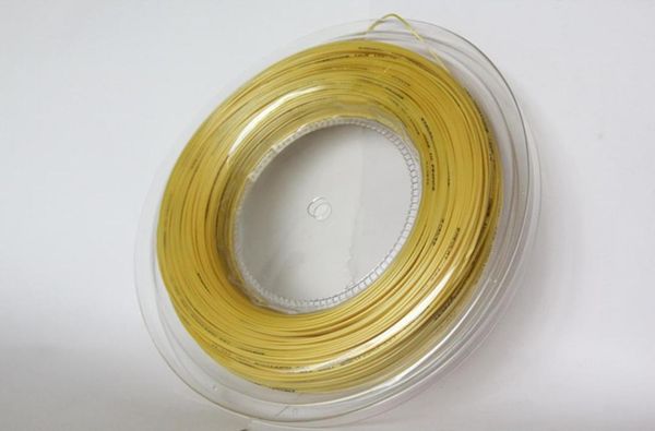 Marca hurrican tour qualidade tênis string130mm calibre 200m ouro amarelo color2204042