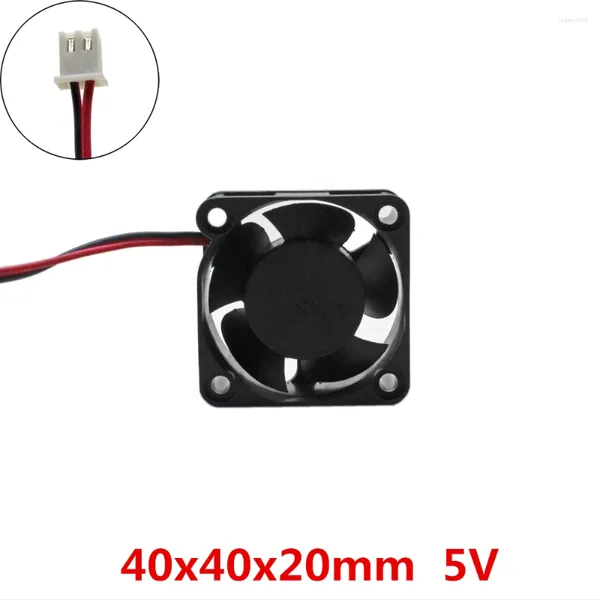 Bilgisayar Soğutma 3pcs/Lot 40x40x20mm 4020 FANS 5 Volt Fırçasız DC Soğutma Fanı Radyatör Soğutucu