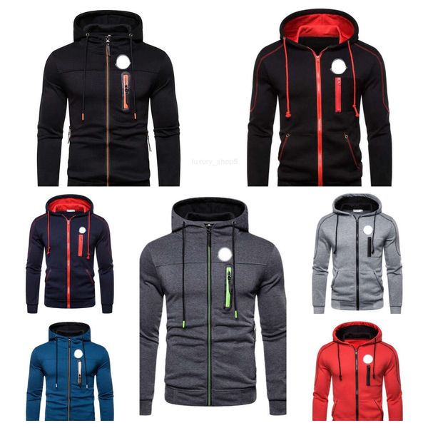 Mens Hoodies Moletons O mais recente designer mens polo camisa Monclair clássico e feminino luxo hoodie casual camiseta cobra abelha alfabeto impressão bordado moda h