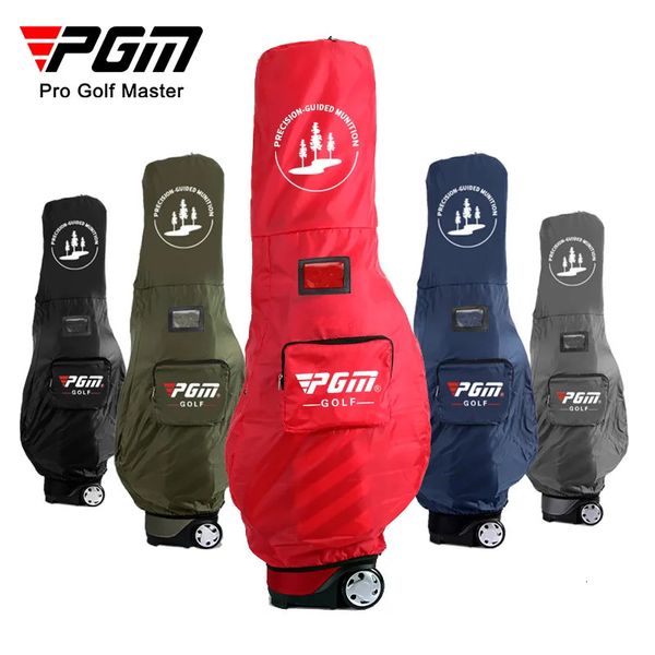 Bags PGM Telescópica Casaco de Rain Cover multifuncional Caso de proteção contra bolsa de golfe anti-UV com zíper à prova d'água HKB011 231207