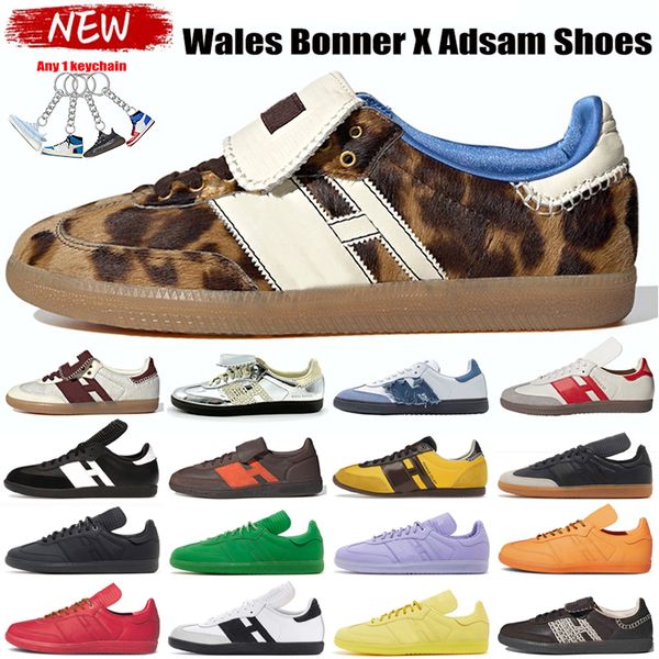 Hottsale Wales Bonner Sliver Gold Sneaker Schuhe Classics Herren Designer Herren Damen Walking Pharrell Humanrace Trainer 36-45