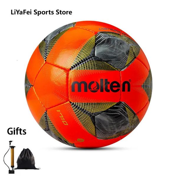 Bolas fundidas tamanho 3 4 5 bolas de futebol para crianças jovens adultos jogo treinamento futebol ao ar livre indoor futsal bolas saco de bomba de ar 231206