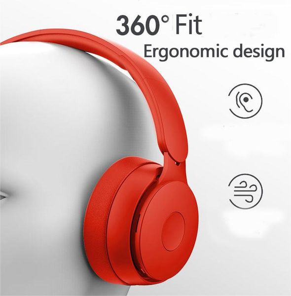 ST3.0 Fones de ouvido estéreo bluetooth dobráveis Solo Wireless Bluetooth Headsets Pro Head Headphones Controle de ruído Fones de ouvido externos com pacote de varejo