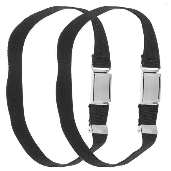 Cintos 2 Pcs Sashes Cintura Cinto Para Crianças Elásticas Magnéticas Meninos 8-10 Criança Preta