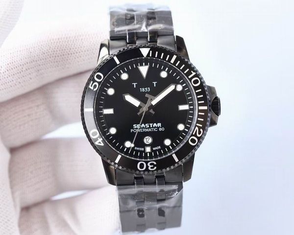 5A Tisot Watch Seastar 1000 Powermatic 80 316L aço inoxidável suíço relógio de pulso automático desconto relógios de grife para homens mulheres 23.11.30 Fendave