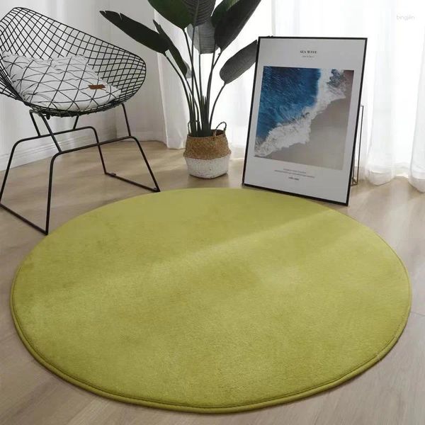 Teppiche DJ1281 Teppich, Batik-Plüsch, weich, für Wohnzimmer, Schlafzimmer, rutschfeste Fußmatten, wasserabsorbierende Teppiche