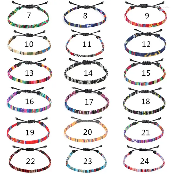 Link pulseiras amante moda correntes jóias sorte cor correspondência cordão artesanal descobertas tecido pulseira encantos pulseira