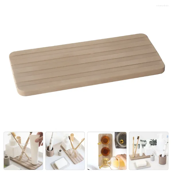 Contenitori per cucina 1PC Supporto per diatomite Vassoio per assorbimento d'acqua Forniture per toilette