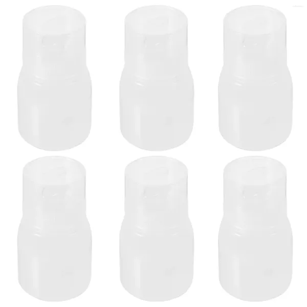 Conjuntos de louça 6 pcs espremer garrafas de óleo pão grande diâmetro salada molho recipiente recipientes condimento panqueca viagem
