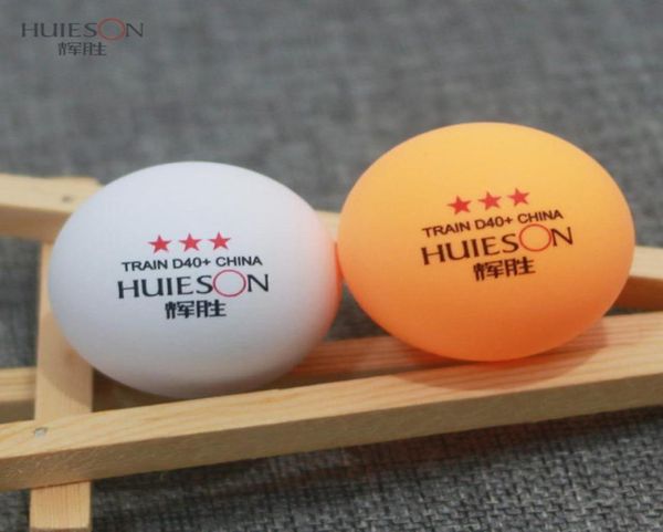 Huieson 100 peças 3star 40mm 28g bolas de tênis de mesa bolas de ping pong para combinar novo material bolas de treinamento de mesa de plástico abs t190923245033