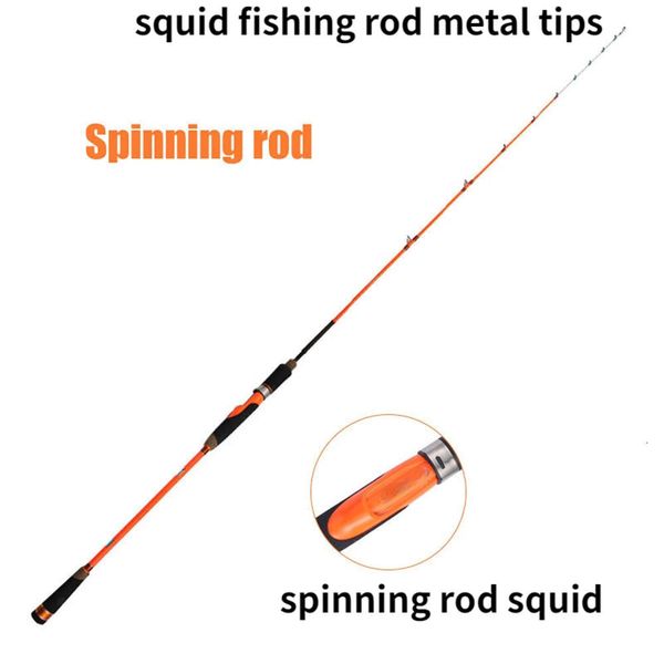 Nuove canne da pesca per barche Leader migliore Polpo Canna da jigging Branzino Luccio Canna da fusione in carbonio Light PE0.8-1.5 Canna da pesca Egi per barche per seppie e calamari