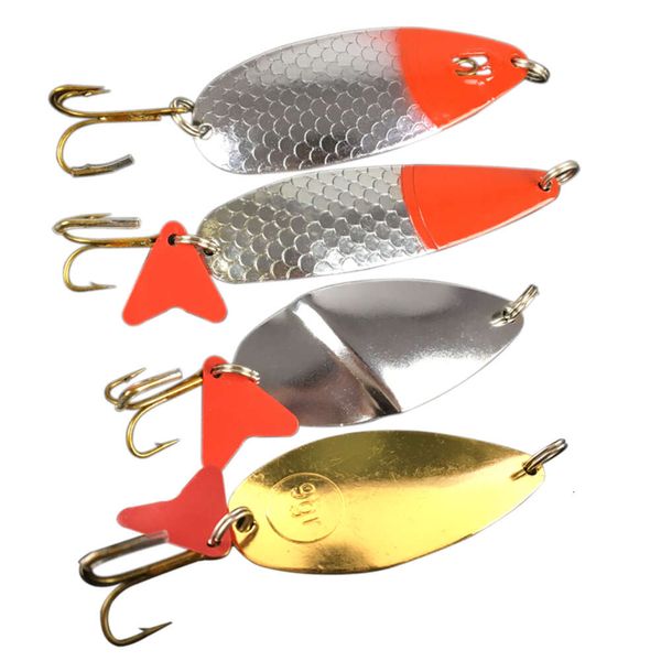 Novas iscas iscas melhor líder 9g 13g 16g colher de pesca isca peças conjunto colher isca metal lantejoulas colheres conjuntos artificial duro truta agudos equipamento