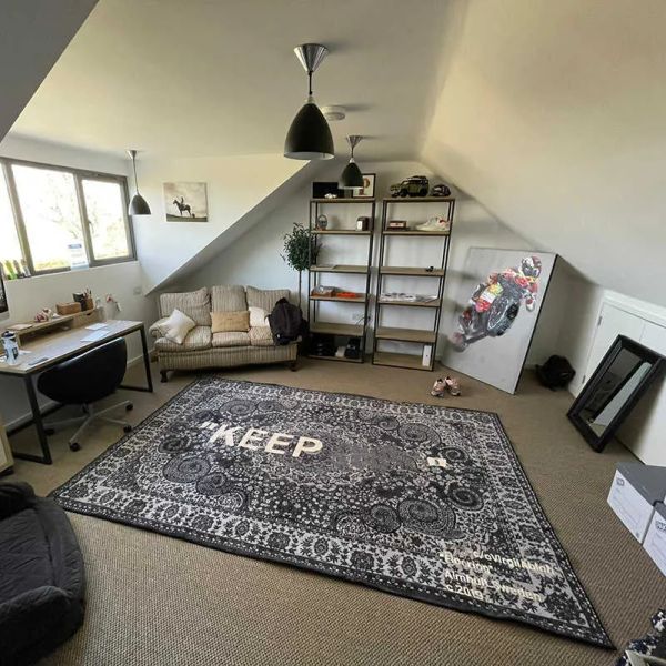ZK50 Halten Sie Teppiche Freizeitraum Teppich Home Dekoration Teppich Esszimmer Wohnzimmer Schlafzimmer Bodenmatte Hypebeast