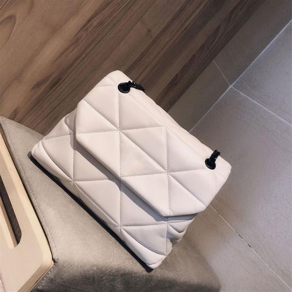 2021 Yeni Menekşe Kadın Omuz Çantaları Crossbody Bags Zincir Çantası Orijinal Deri Gerçek Deri Çanta Messenger Çantası Elmas Lattice272E