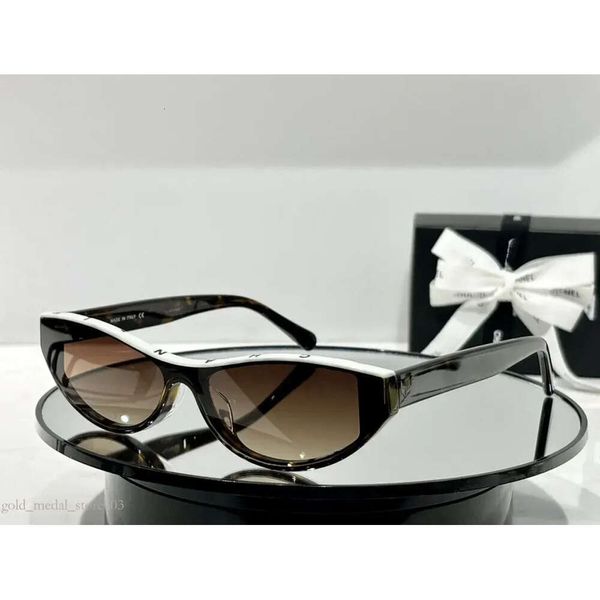 Top -Qualitätskanal 5436 Cat Eye Sonnenbrille für Frauen Designer Sonnenbrille Mode Outdoor Timeless 132