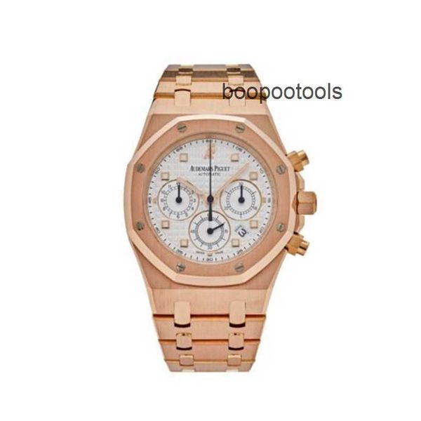 Audemar Pigu Relógios de Luxo Online Royal Oak Relógios de Pulso Royal Oak Relógio Rose Gold White Dial 26022or Oo D088cr.01 4057