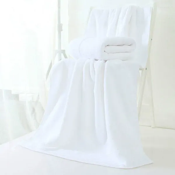 Toalha 1 peça de banho de algodão egípcio grosso para acessórios de banheiro adulto GMS 650G 70x140cm El Toallas absorventes de água