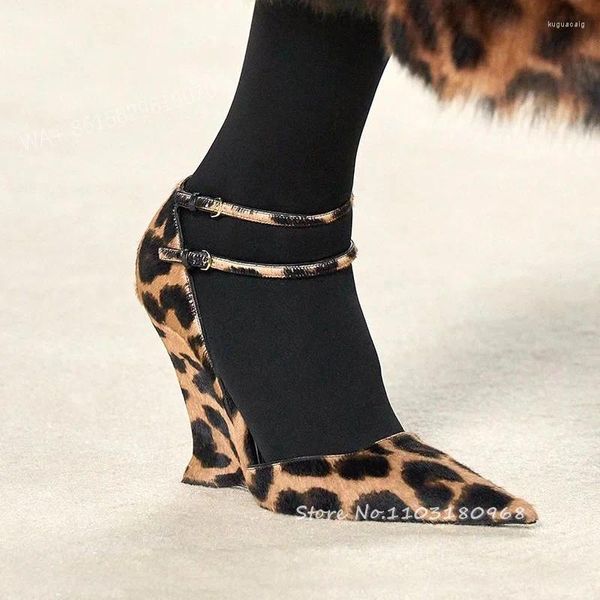 Сандалии-лодочки с острым носком, женские сексуальные лакированные кожаные туфли на танкетке с ремешком на щиколотке, женские вечерние туфли на высоком каблуке 10 см, туфли для подиума в Париже