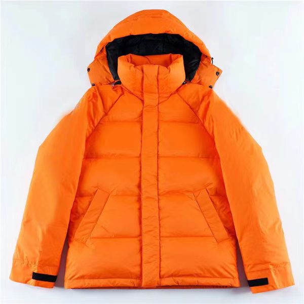 Herren Kanada Winter 2078M Bonbonfarbener leichter Daunenmantel für Damen mit Kapuze, gemütliche warme Jacke GVTV