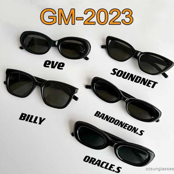 2023 NEUE GM Sonnenbrille Korea Frauen Sanfte Sonnenbrille Mode Dame Vintage Brillen ORACLE.S EVE BILLY SOUND NET BANDONEON.S A17