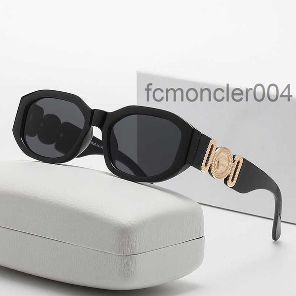 Designer-Sonnenbrille für Damen und Herren, polarisiert, UV-Schutz, Lunette, Gafas de Sol, Sonnenbrille mit Box, Strandsonne, kleiner Rahmen, modisch, 56GC