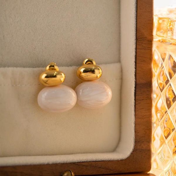 Ohrstecker Mode Böhmische Runde Große Perle Maskottchen Ornamente Perlen Für Frauen Valentinstag Zubehör Schmuck Geschenk Großhandel