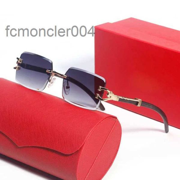 Carti Glasses Sonnenbrillen für Herren, Luxus-Brillen, modisch, Farbverlauf, Sonne, schlicht, groß, quadratisch, Goldrahmen, Uv400, Strand, Fahren, Sport, Show, Sonnenbrille WRJ8